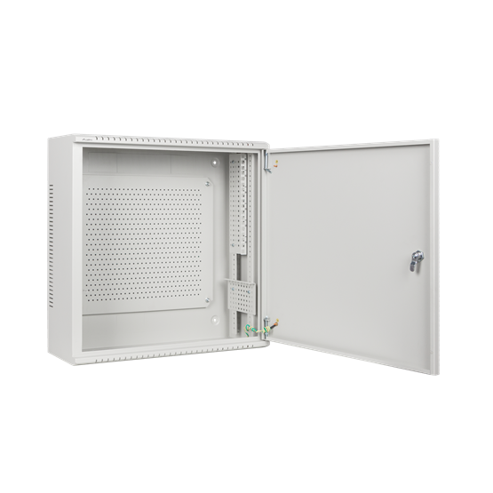 Lanberg 19" fali rack szekrény 6U+3U/540X200, alacsony profilú, összeszerelt, szürke