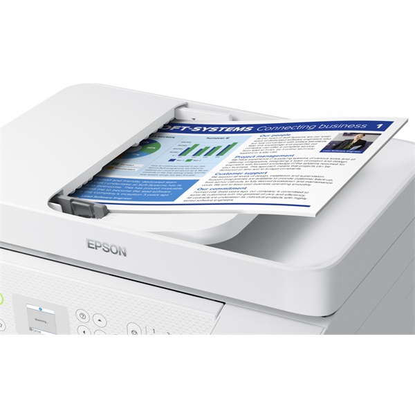 Epson EcoTank L5296 multifunkciós nyomtató fehér (C11CJ65404)