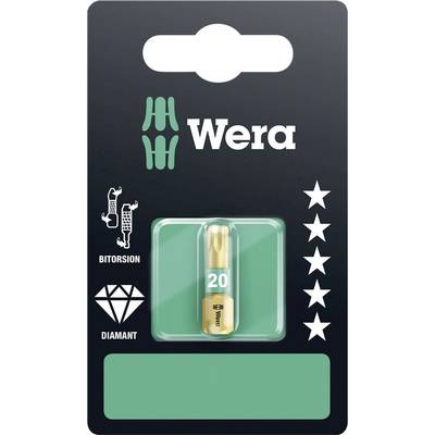 867/1 TORX® BDC bit, T20 x 25 mm Wera 05134376001 Hossz:25 mm 867/1 TORX® BDC bit, T20 x 25 mm Wera 05134376001 Hossz:25 mm
