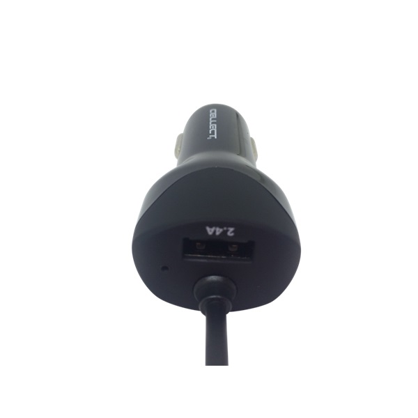 Cellect MPCB-MIC-ADAPT-2.4A autós töltő micro USB kábellel + 1 x USB aljazat