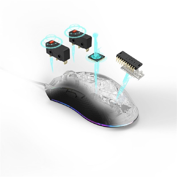 Hama uRage Reaper 400 Gaming egér fekete (186036)