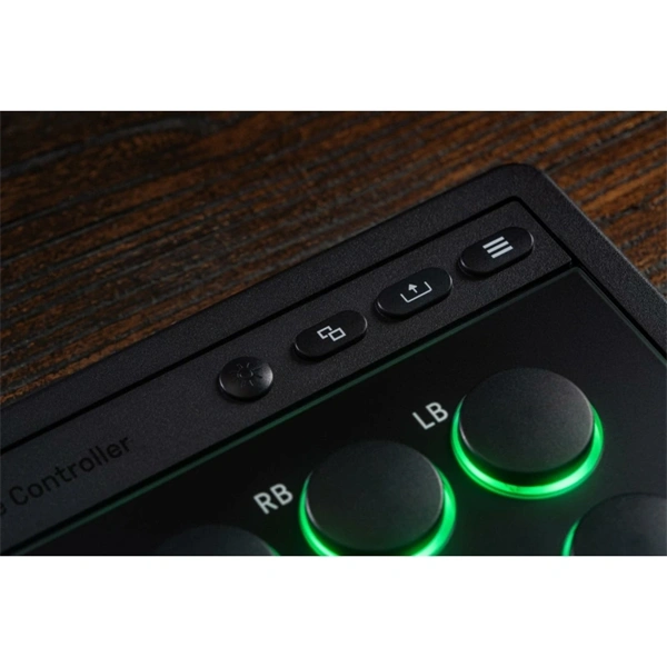 8BitDo Arcade Stick All-Button Xbox Series X|S / Xbox One / PC vezeték nélküli kontroller Fekete