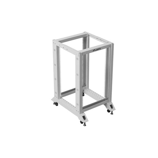 Lanberg 19" 18U 600x800 szabadon álló rack keret Szürke