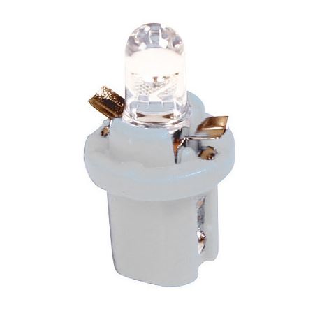 Lampa 24V B8,5D 1 LED dióda, fehér színű (0198367)
