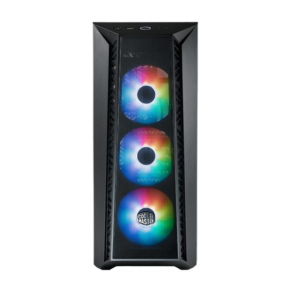 COOLER MASTER Midi ATX MasterBox 520 + 3db Ventilátor + HUB Tápegység nélkül Ház fekete COOLER MASTER Midi ATX MasterBox 520 + 3db Ventilátor + HUB Tápegység nélkül Ház fekete