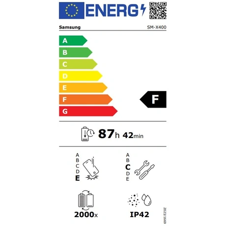 Samsung Galaxy Tab S10 Lite SM-X400N  256GB WiFi Tablet Ezüst