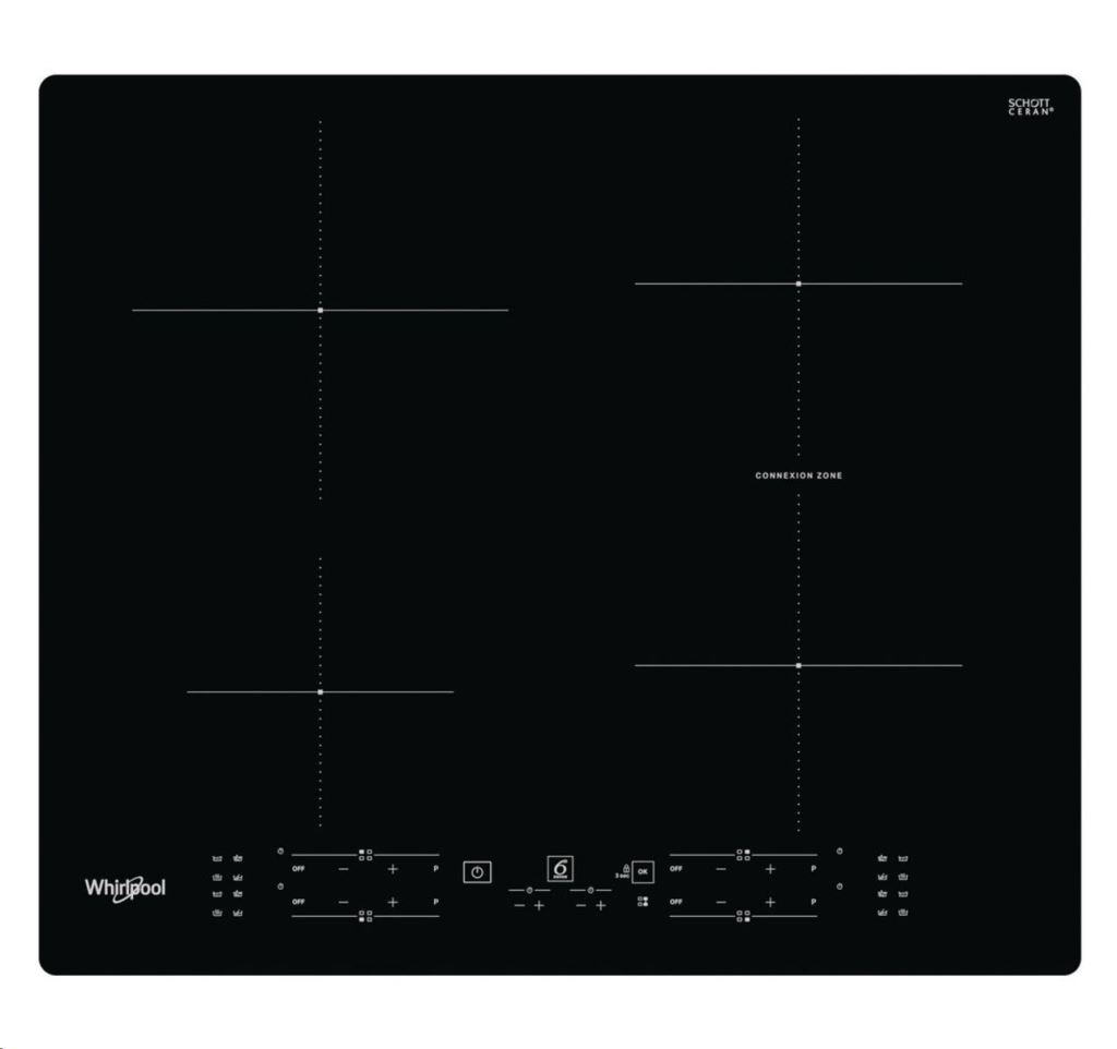 Whirlpool WB B8360 NE indukciós főzőlap Whirlpool WB B8360 NE indukciós főzőlap