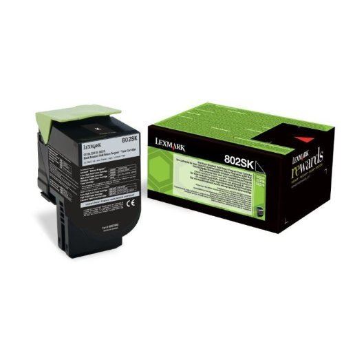 Lexmark 802SK festékkazetta fekete (80C2SK0) Lexmark 802SK festékkazetta fekete (80C2SK0)