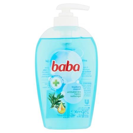 Baba antibakteriális hatású folyékony szappan teafaolajjal 0,25l (67414333)
