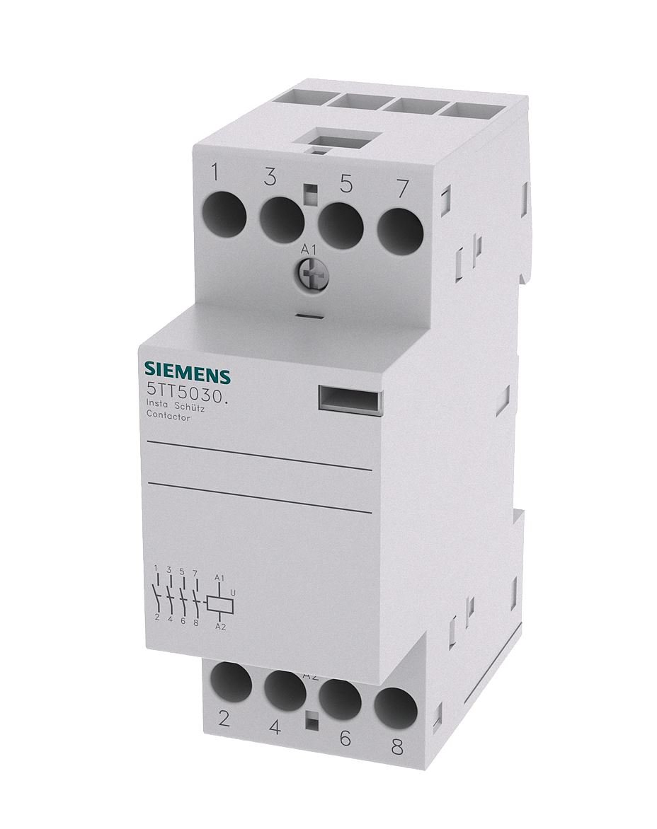 Siemens 5TT5030-0 4Z/AC/230/400V/25A/MÜK.F/AC230V/DC220V instakontaktor Siemens 5TT5030-0 4Z/AC/230/400V/25A/MÜK.F/AC230V/DC220V instakontaktor