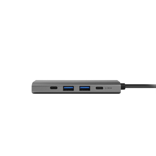 CHIEFTEC USB HUB 5-in-1, fekete