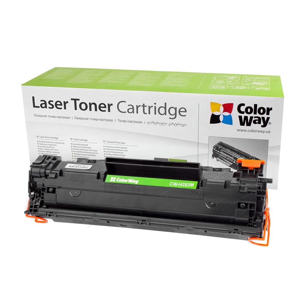 ColorWay CW-H283M HP:CF283A toner fekete ColorWay CW-H283M HP:CF283A toner fekete