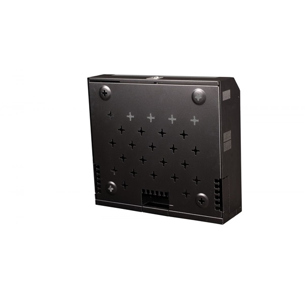 Equip Fali Rackszekrény ESF-05-B  19" 5U 500x475mm előre szerelt Fekete 