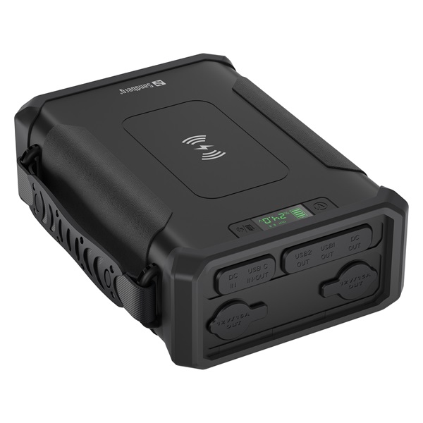 Sandberg Survivor Powerbank 8in1 96000 96000mAh PowerBank Fekete