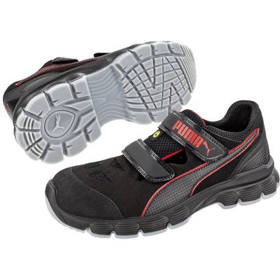 PUMA Safety Aviat Low ESD SRC 640891-44 ESD biztonsági cipő S1P Méret: 44 Fekete, Piros 1 pár PUMA Safety Aviat Low ESD SRC 640891-44 ESD biztonsági cipő S1P Méret: 44 Fekete, Piros 1 pár