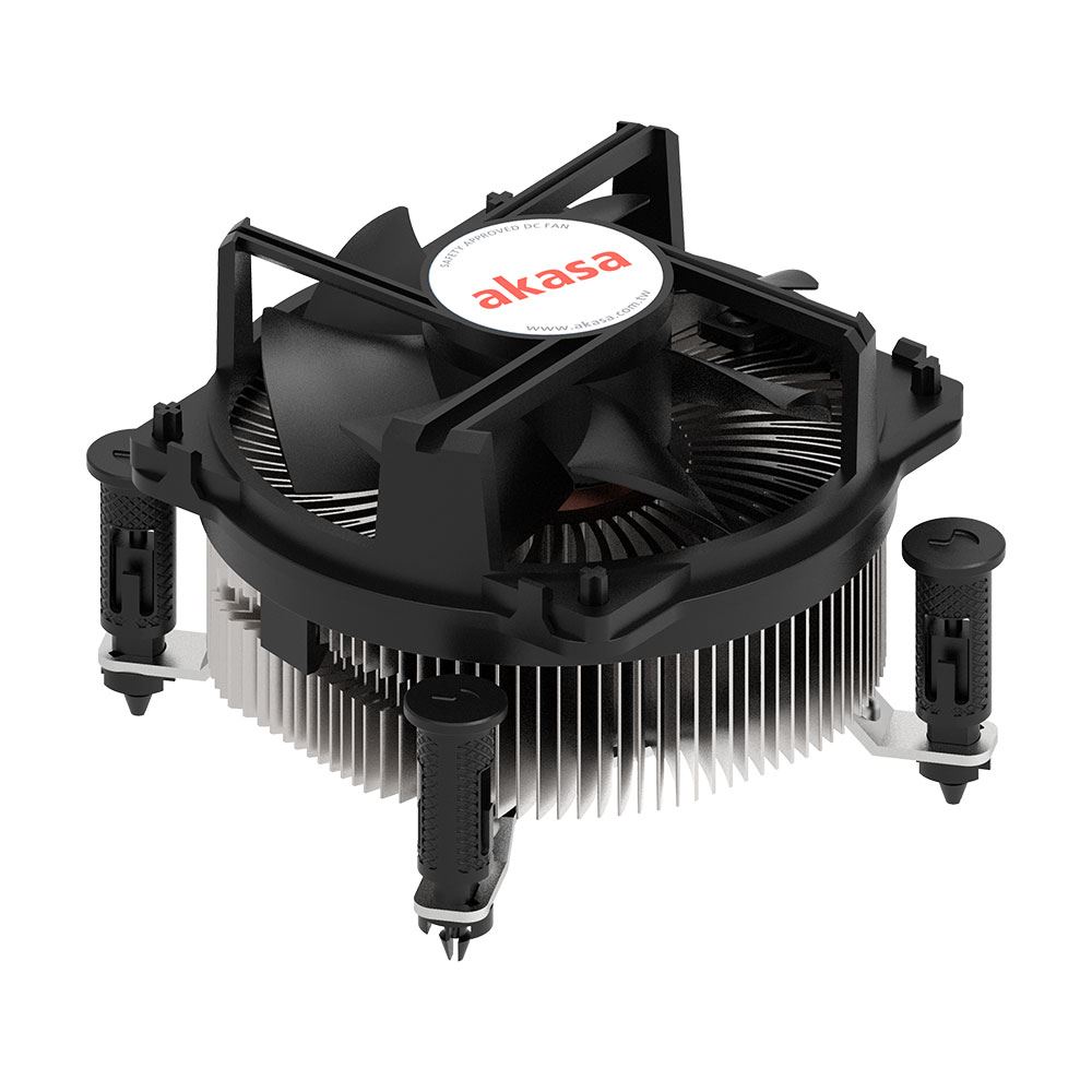 Akasa AK-CC6606BP01 Copper Core Intel LGA1700 CPU hűtő 