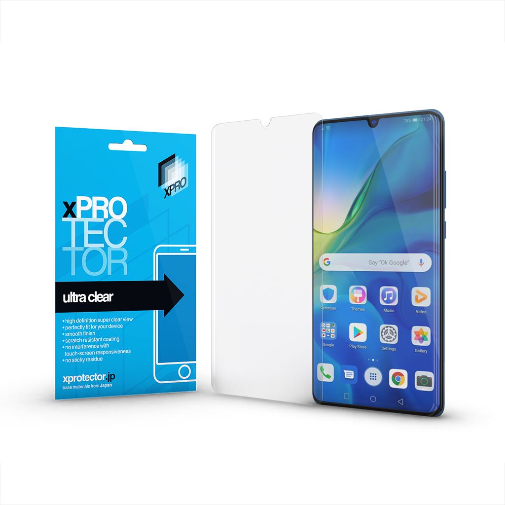 Xprotector Huawei P30 Pro Hybrid 3D kijelzővédő fólia (117779) Xprotector Huawei P30 Pro Hybrid 3D kijelzővédő fólia (117779)
