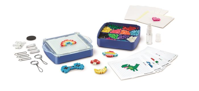 MAPED CREATIV  Pixel Factory Pixel-gyár gyöngy készlet  sablonnal