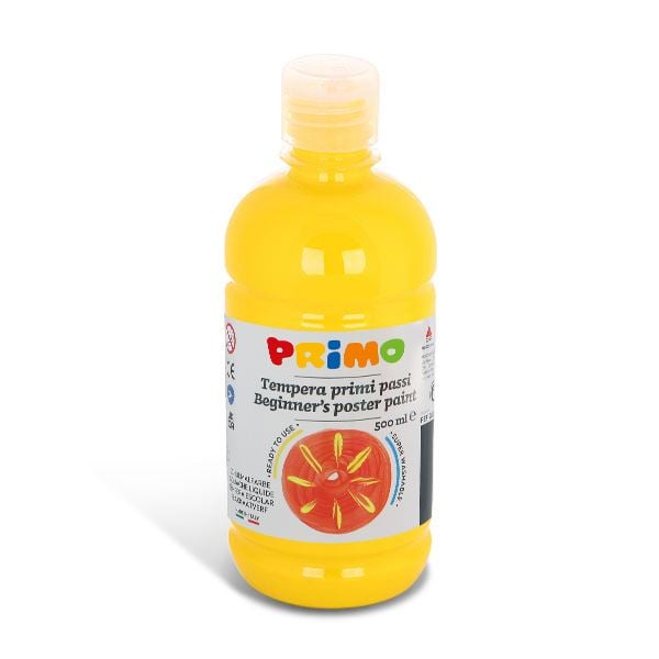 Primo 201 tempera 500ml sárga (202BR500201)