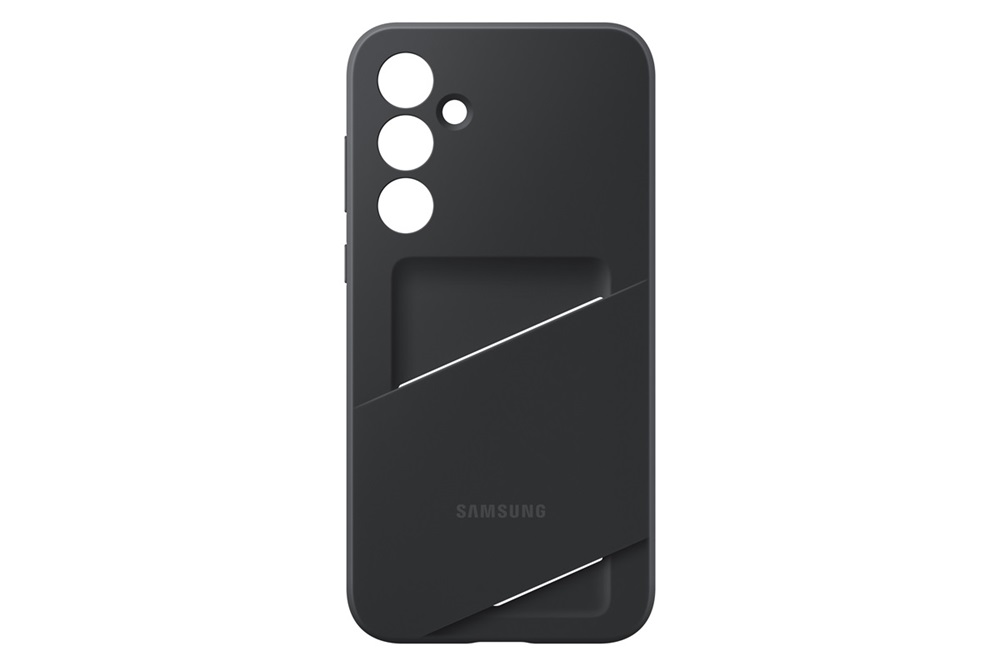 Samsung Galaxy A35 (5G) kártyatartós tok fekete 