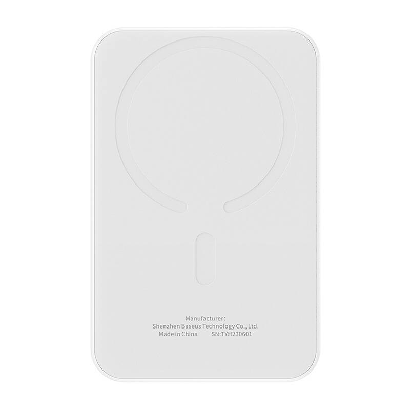 Magnetic Mini Powerbank Baseus 5000mAh 20W (white)