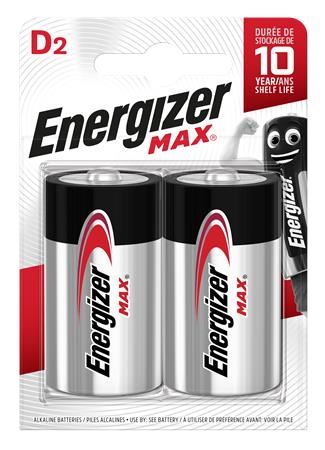 Energizer Max D góliát elem 2 db (E301003900/E300129200)