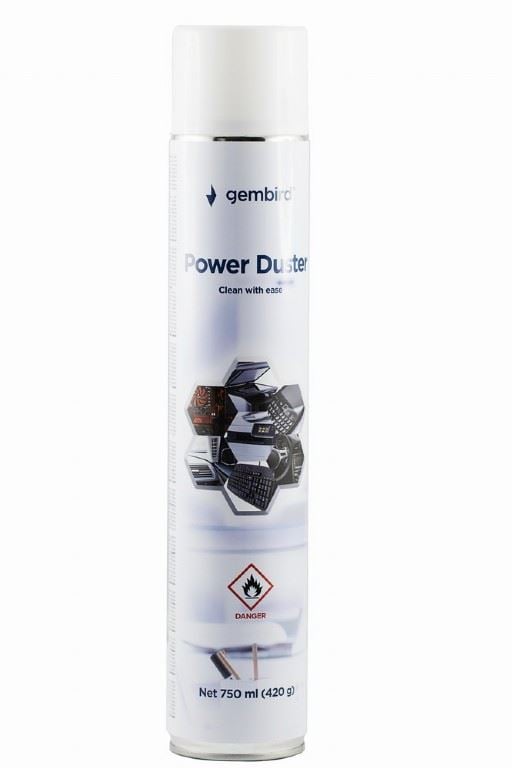 Gembird Sűrített levegős tisztítószer 750 ml (CK-CAD-FL750-01) Gembird Sűrített levegős tisztítószer 750 ml (CK-CAD-FL750-01)