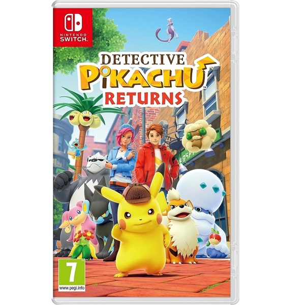 Detective Pikachu Returns Nintendo Switch játékszoftver Detective Pikachu Returns Nintendo Switch játékszoftver