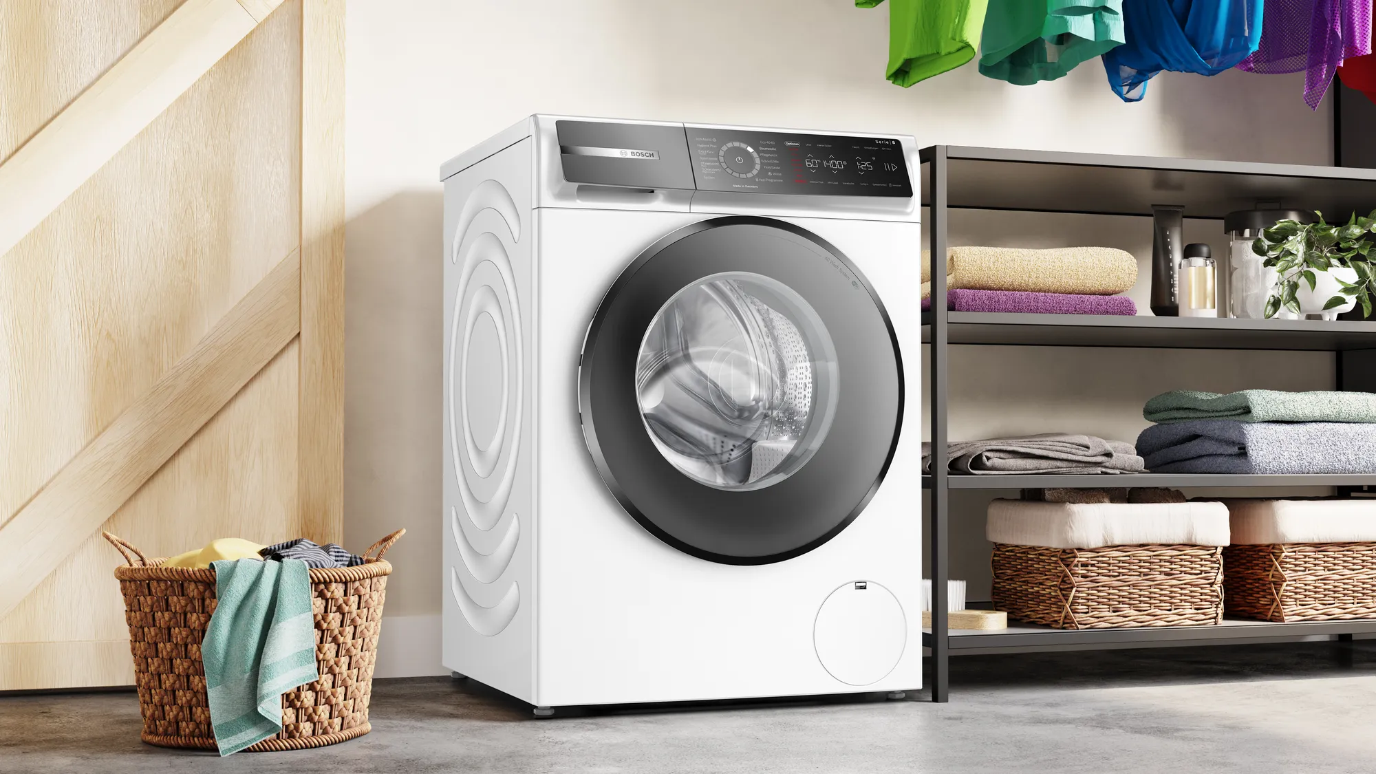 Bosch WGB25402BY Elöltöltős mosógép - 10 Kg, 1400 Fordulat/perc, A Energiaosztály