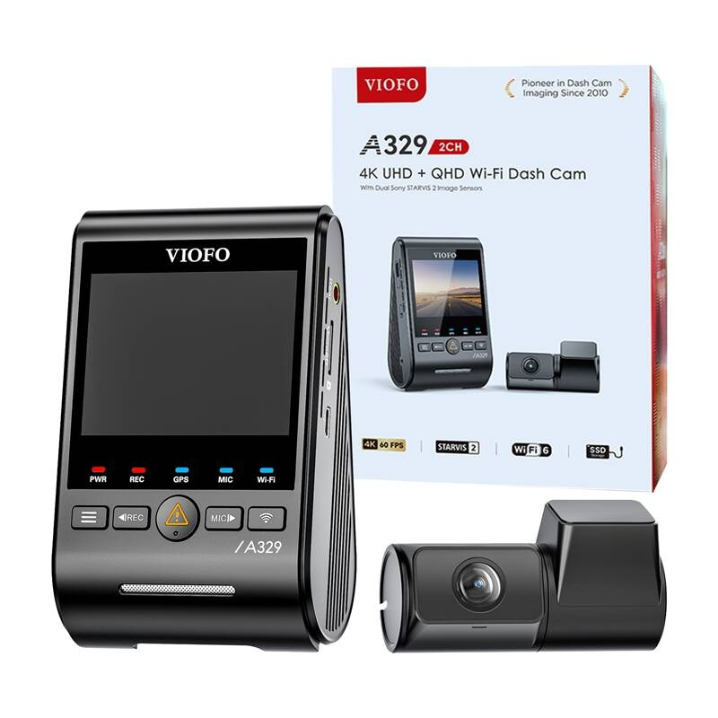 VIOFO A329 2CH 4K 60FPS + 2K WiFi  GPS