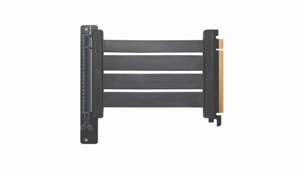 Phanteks függőleges GPU Riser PCI-E 4.0 kábel 150mm (PH-CBRS4.0_FL15)