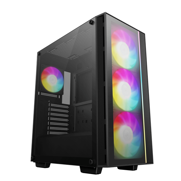 DeepCool MATREXX55 V4 C fekete ablakos Számítógépház DeepCool MATREXX55 V4 C fekete ablakos Számítógépház