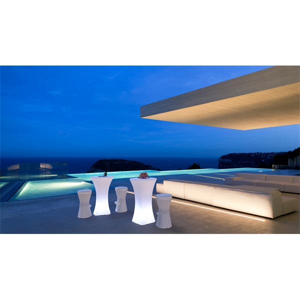 NG Bahama 110 napelemes RGB LED kör asztal (MOBBH110SSNW)