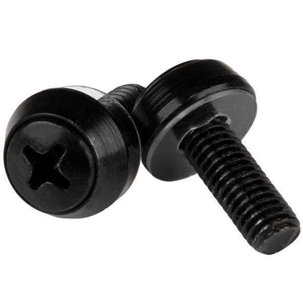 Startech.com M6 Mounting Screws csavar 50db fekete (CABSCREWSM6B)
