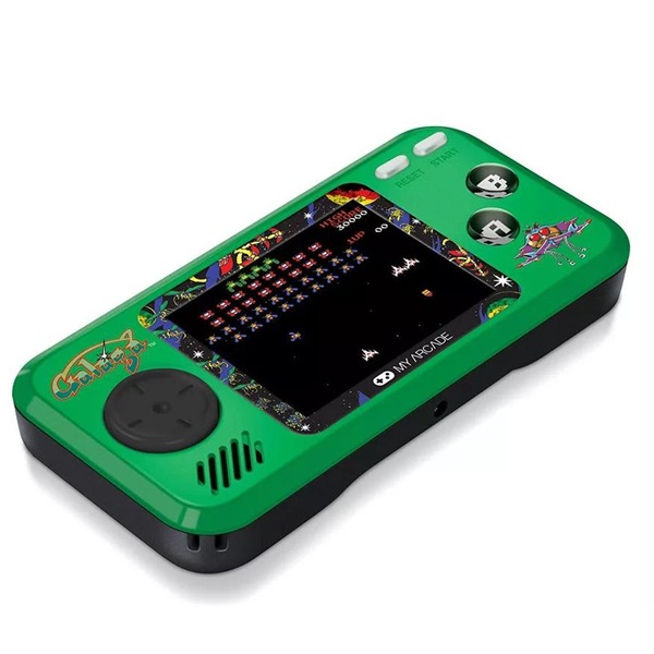 MY ARCADE Galaga Pocket Player Hordozható