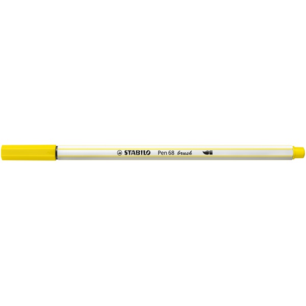 Stabilo Pen 68 brush citromsárga ecsetfilc Stabilo Pen 68 brush citromsárga ecsetfilc
