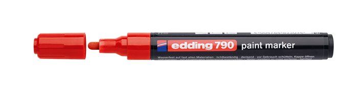 EDDING "790" lakkmarker 2-3 mm piros (TED790P)