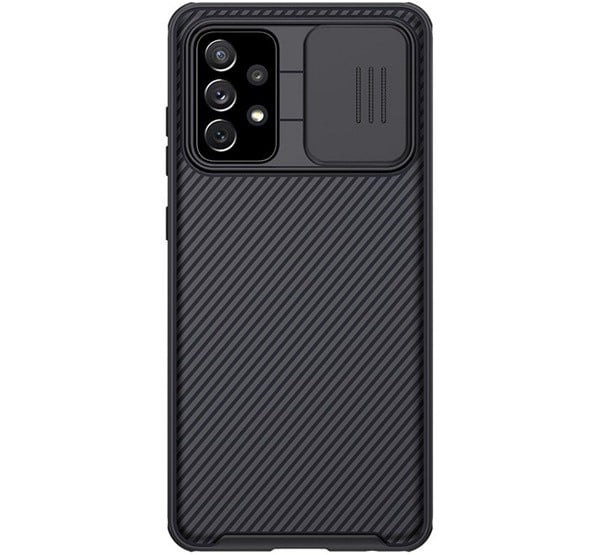 NILLKIN CAMSHIELD PRO műanyag telefonvédő (szilikon keret, közepesen ütésálló, kamera védelem, csíkos minta) FEKETE [Samsung Galaxy A72 5G ... NILLKIN CAMSHIELD PRO műanyag telefonvédő (szilikon keret, közepesen ütésálló, kamera védelem, csíkos minta) FEKETE [Samsung Galaxy A72 5G ...