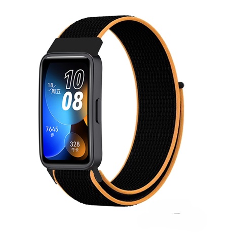 Mybandz 33514 TÉPŐZÁRAS SZÖVET ÓRASZÍJ/NARANCS-FEKETE HUAWEI BAND 8 Mybandz 33514 TÉPŐZÁRAS SZÖVET ÓRASZÍJ/NARANCS-FEKETE HUAWEI BAND 8
