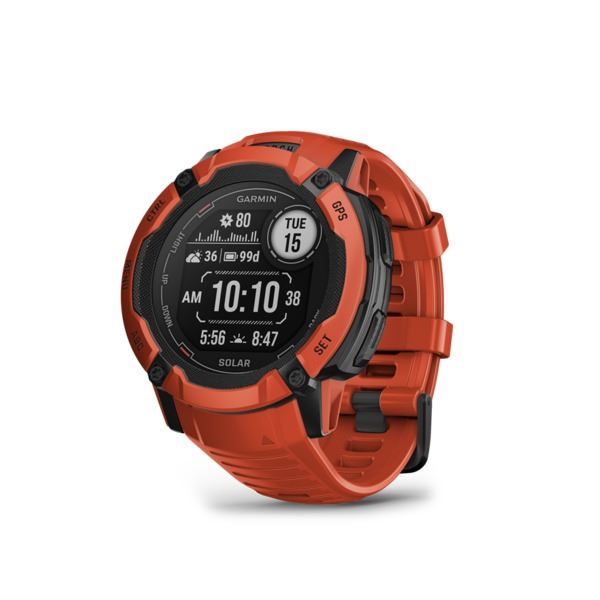 Garmin Instinct 2X Solar okosóra piros (010-02805-01) Garmin Instinct 2X Solar okosóra piros (010-02805-01)