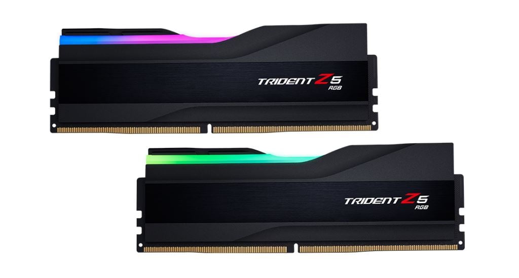32GB 5600MHz DDR5 RAM G.Skill Trident Z5 RGB (2x16GB) (F5-5600J4040C16GX2-TZ5RK) 32GB 5600MHz DDR5 RAM G.Skill Trident Z5 RGB (2x16GB) (F5-5600J4040C16GX2-TZ5RK)