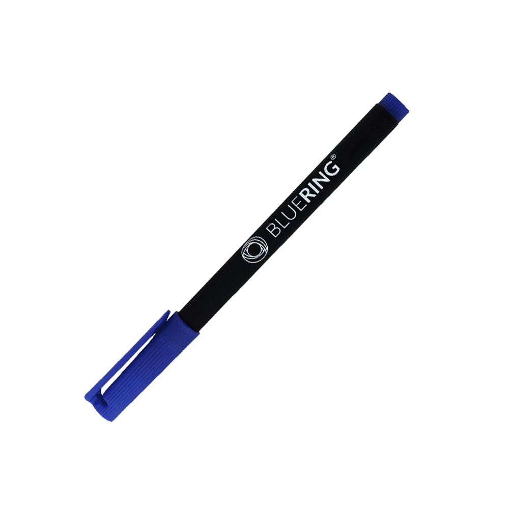 Bluering Rostirón, tűfilc alkoholos 0,4mm, OHP  S kék