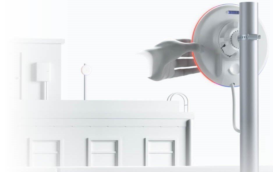 Ubiquiti UniFi UBB Building Bridge 60GHz integrált antennás PtP rádió pár