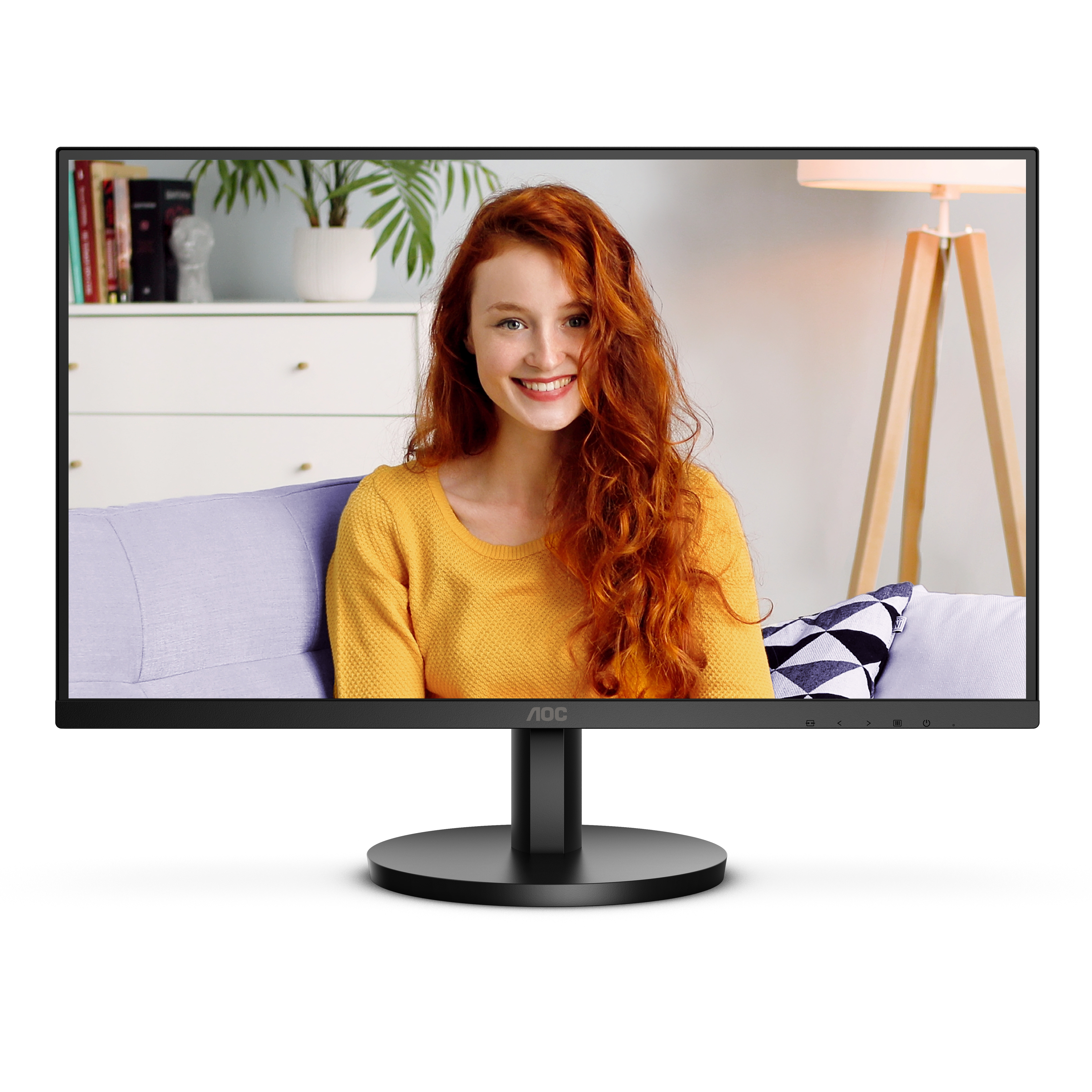 AOC 27" U27B3A Monitor - 3840x2160, IPS, 4ms, Fekete