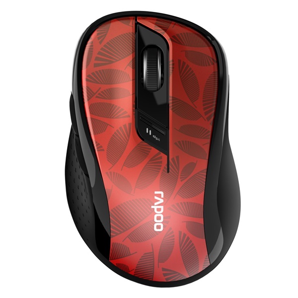 Rapoo "M500" Bluetooth vezeték nélküli piros egér Rapoo "M500" Bluetooth vezeték nélküli piros egér