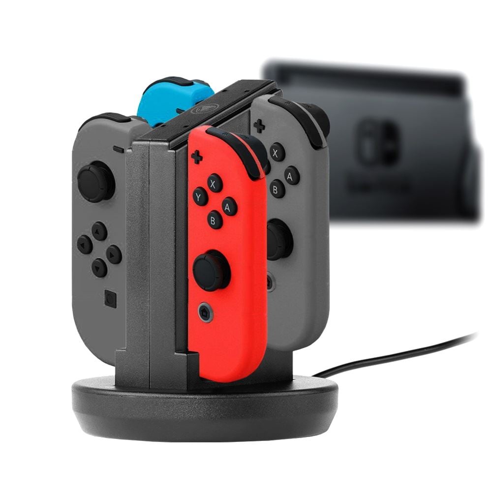Snake Byte FOUR:CHARGE Nintendo Switch Joy-Con töltő fekete (SB911972)