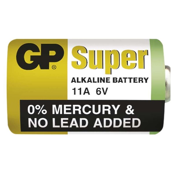GP 6V Ultra alkáli 11A MN11 elem (5db/blister) (B1302 / GP11AF-2C5) GP 6V Ultra alkáli 11A MN11 elem (5db/blister) (B1302 / GP11AF-2C5)