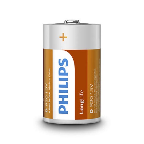 Philips R20L2F/10 ELEM LONGLIFE D 2-FÓLIACSOMAG