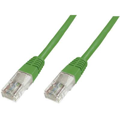 RJ45 Hálózat csatlakozókábel CAT 5e U/UTP 1x RJ45 dugó - 1x RJ45 dugó 10 m Zöld UL minősített RJ45 Hálózat csatlakozókábel CAT 5e U/UTP 1x RJ45 dugó - 1x RJ45 dugó 10 m Zöld UL minősített