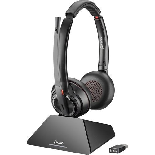 Poly Savi 8220 UC S8220 C D200 USB-A OTH vezeték nélküli sztereó headset (209215-02) Poly Savi 8220 UC S8220 C D200 USB-A OTH vezeték nélküli sztereó headset (209215-02)